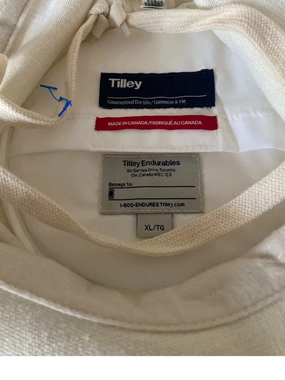 Tilleys Endurables  Brim Sun Hat  Black Trim Cream -XL white black , NWT